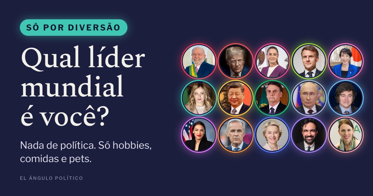 Qual líder mundial é você?