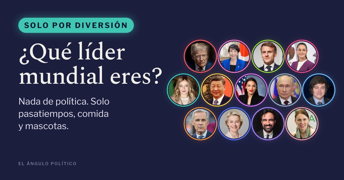 ¿Qué líder mundial eres?